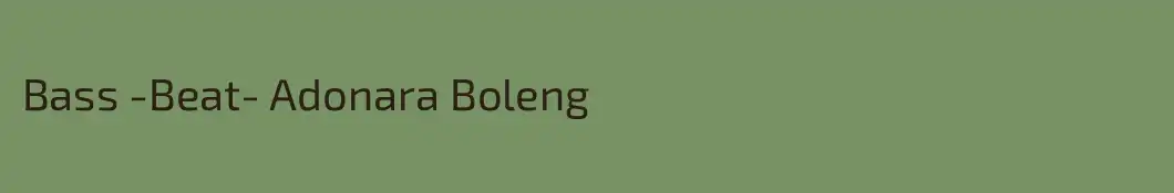 Bass -Beat- Adonara Boleng